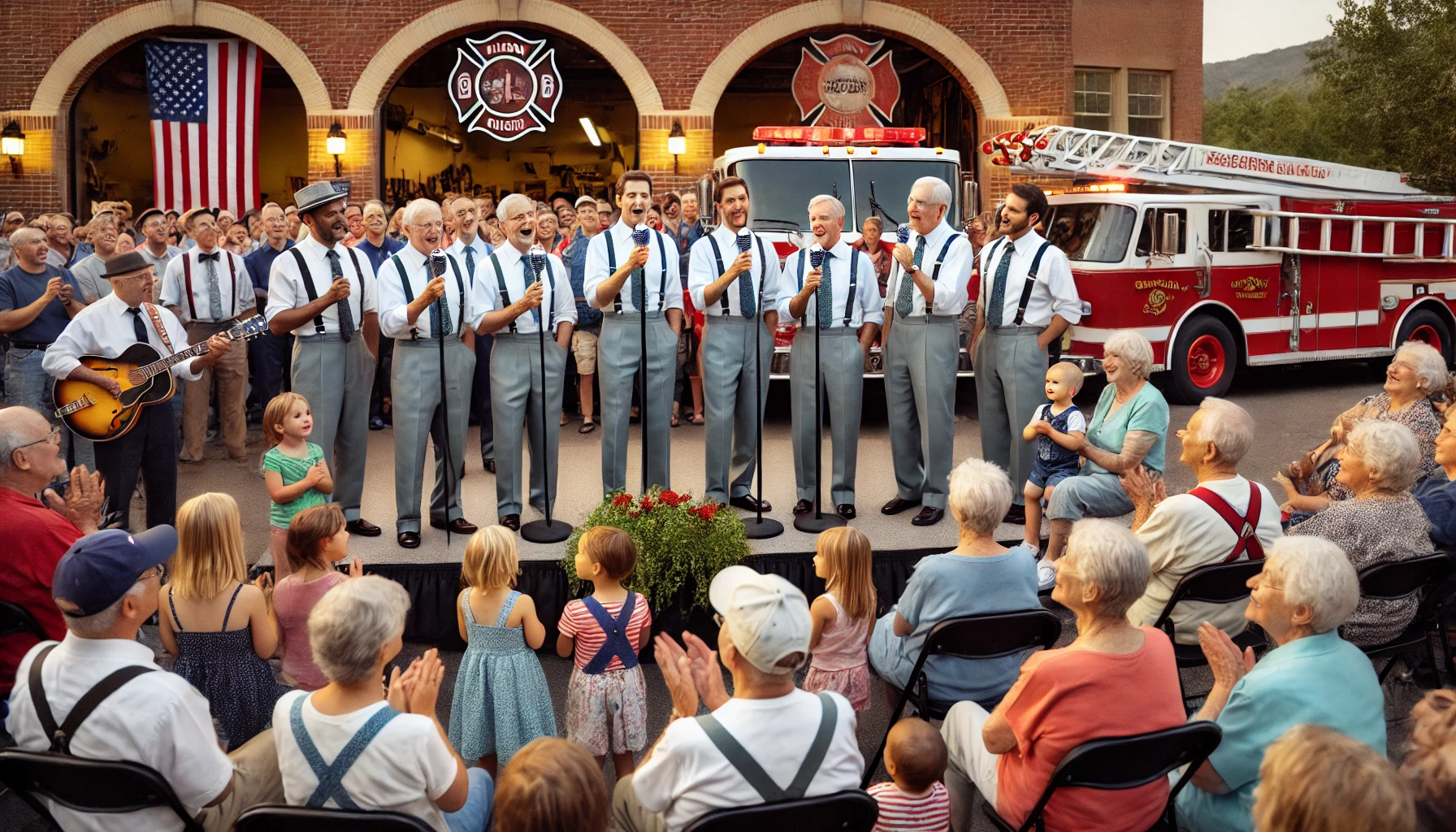 Friendship Fire Company Barbershop Quartet Everard PBS – A Harmony of Heritage and Heart